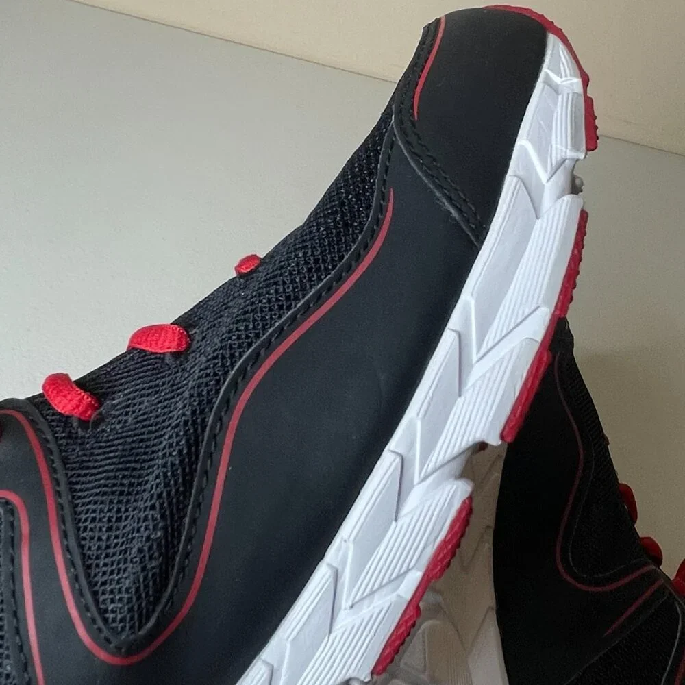 361 Degrees Black Red Breeze Sneakers Mens Size 12